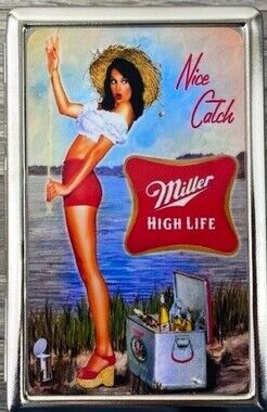 Sharp Miller Pinup Cigarette ID Cash Storage Case